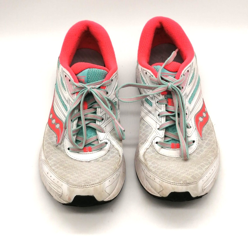 Saucony Shoes Womens Cohesion 13 White 9 Running Sneakers Athletic Comfort 62012
